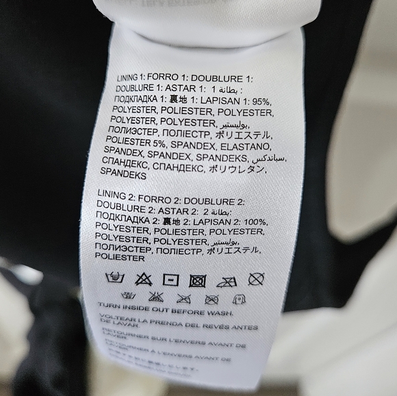 BEBE Glenda Romper Black & Egret White Size 2 (XS) - Picture 6 of 9